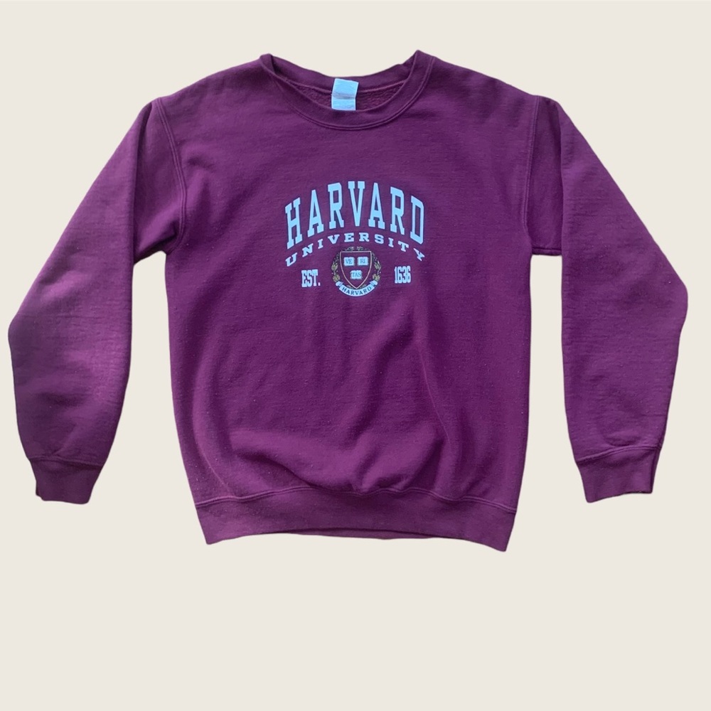 Harvard Crew Neck Sweatshirt